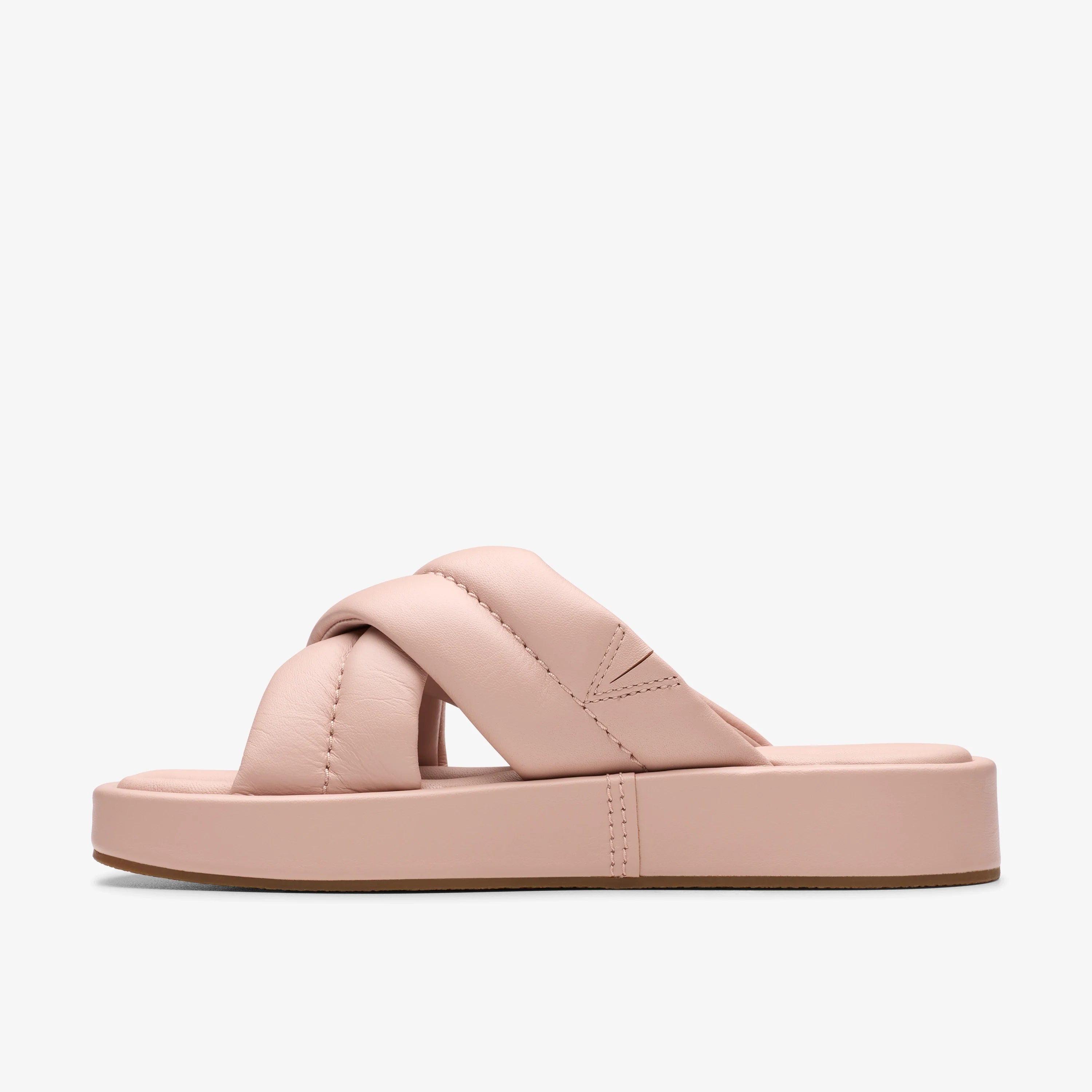 Sandalias De La Marca Clarks  Para Mujer Modelo Alda Glide Light Pink Leather