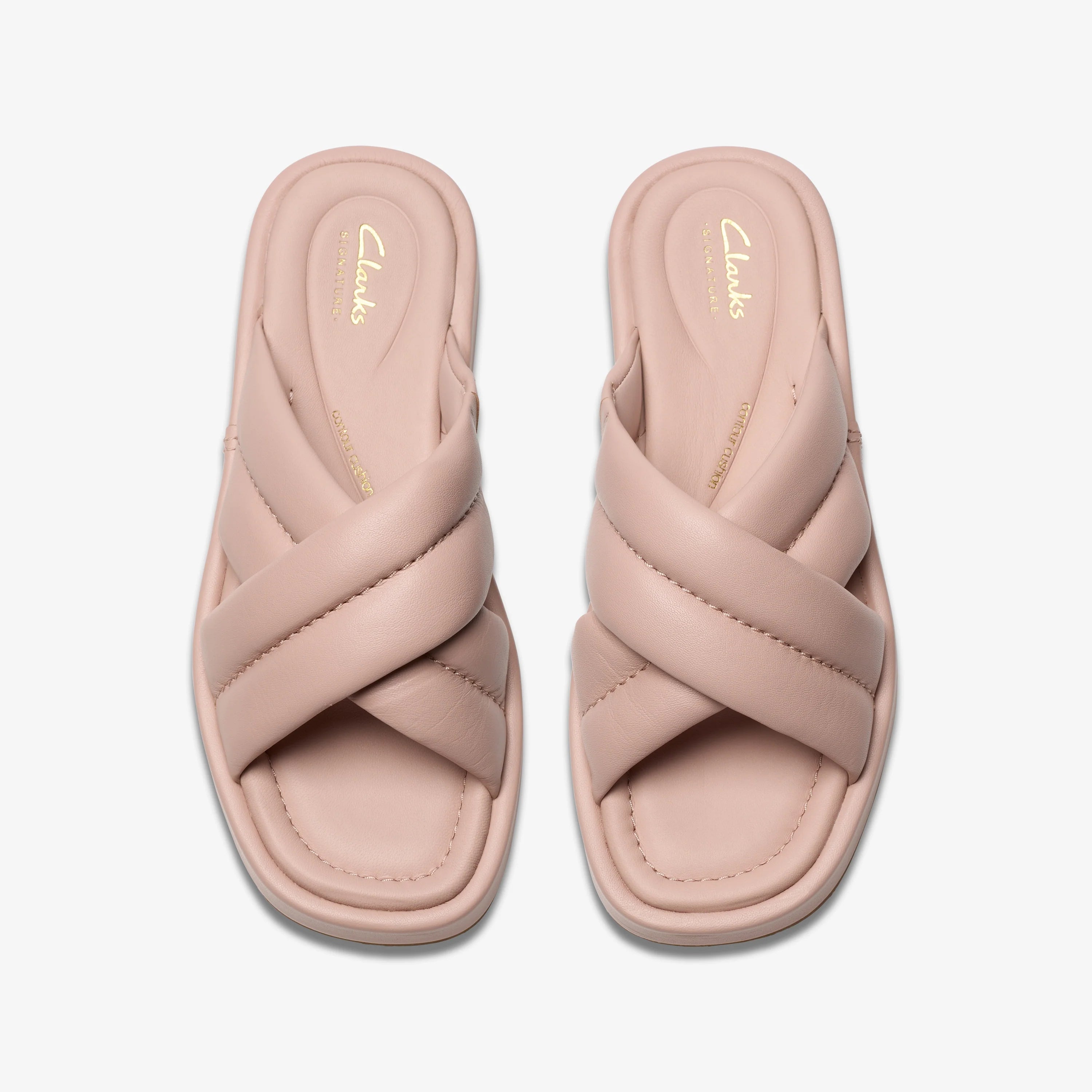 Sandalias De La Marca Clarks  Para Mujer Modelo Alda Glide Light Pink Leather