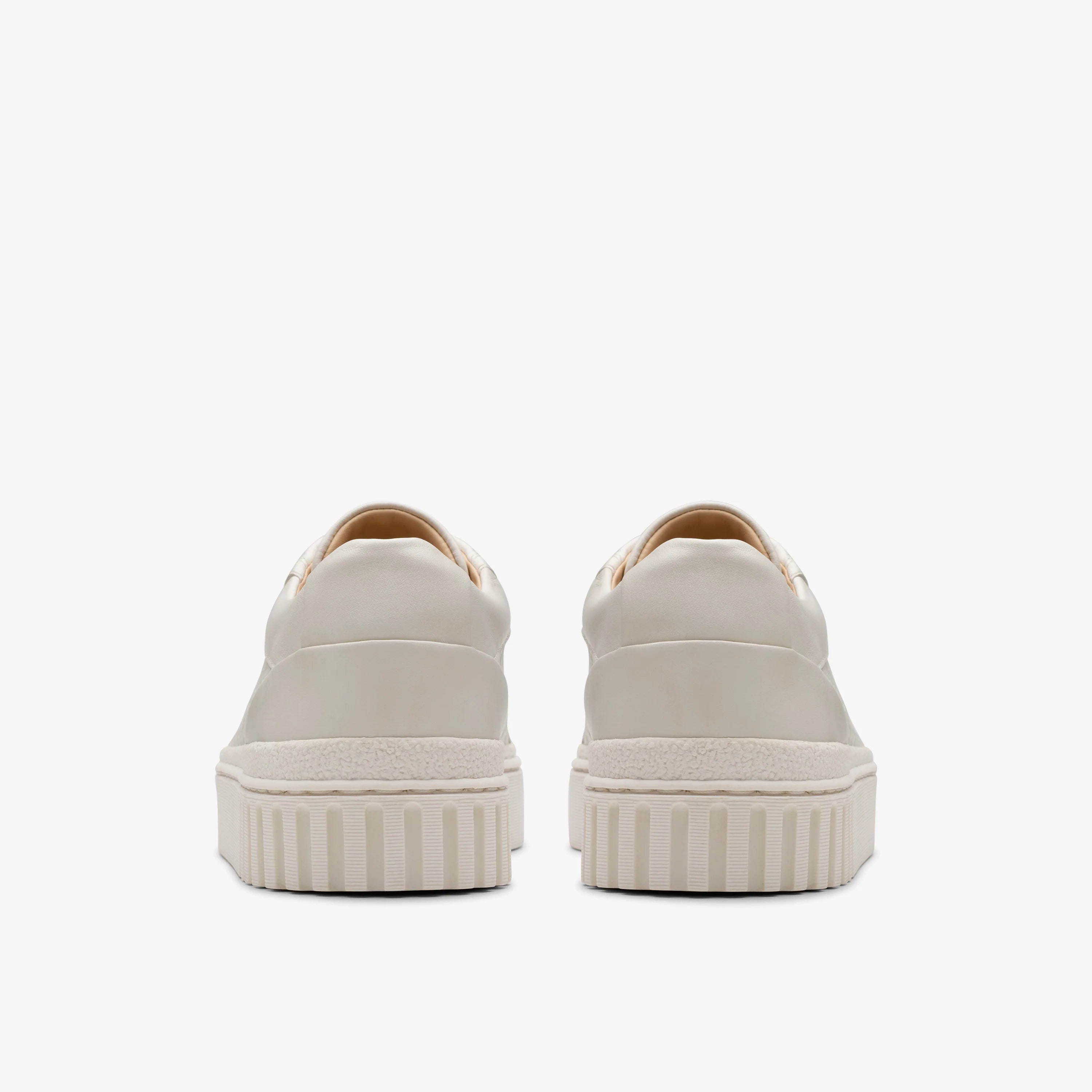 Zapatos Casual De La Marca Clarks  Para Mujer Modelo Mayhill Bay Off White Lea En Color Blanco