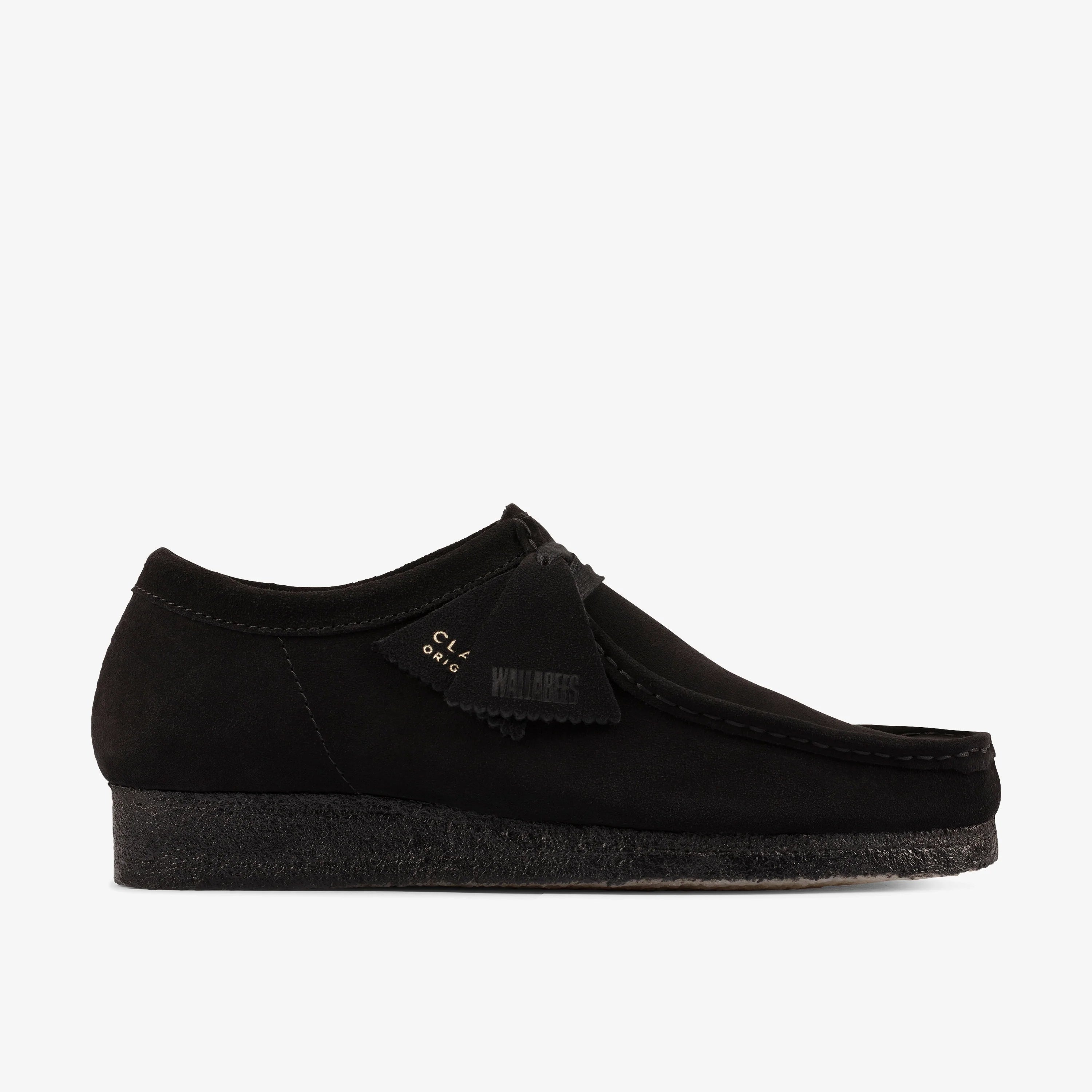 Zapatos Casual De La Marca Clarks  Para Hombre Modelo Wallabee Black Sde En Color Negro