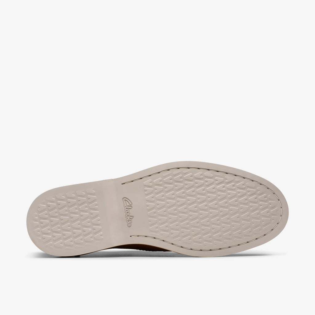 Zapatos Casual De La Marca Clarks  Para Hombre Modelo Atticus Ltlace Dark Tan Lea En Color Marrón