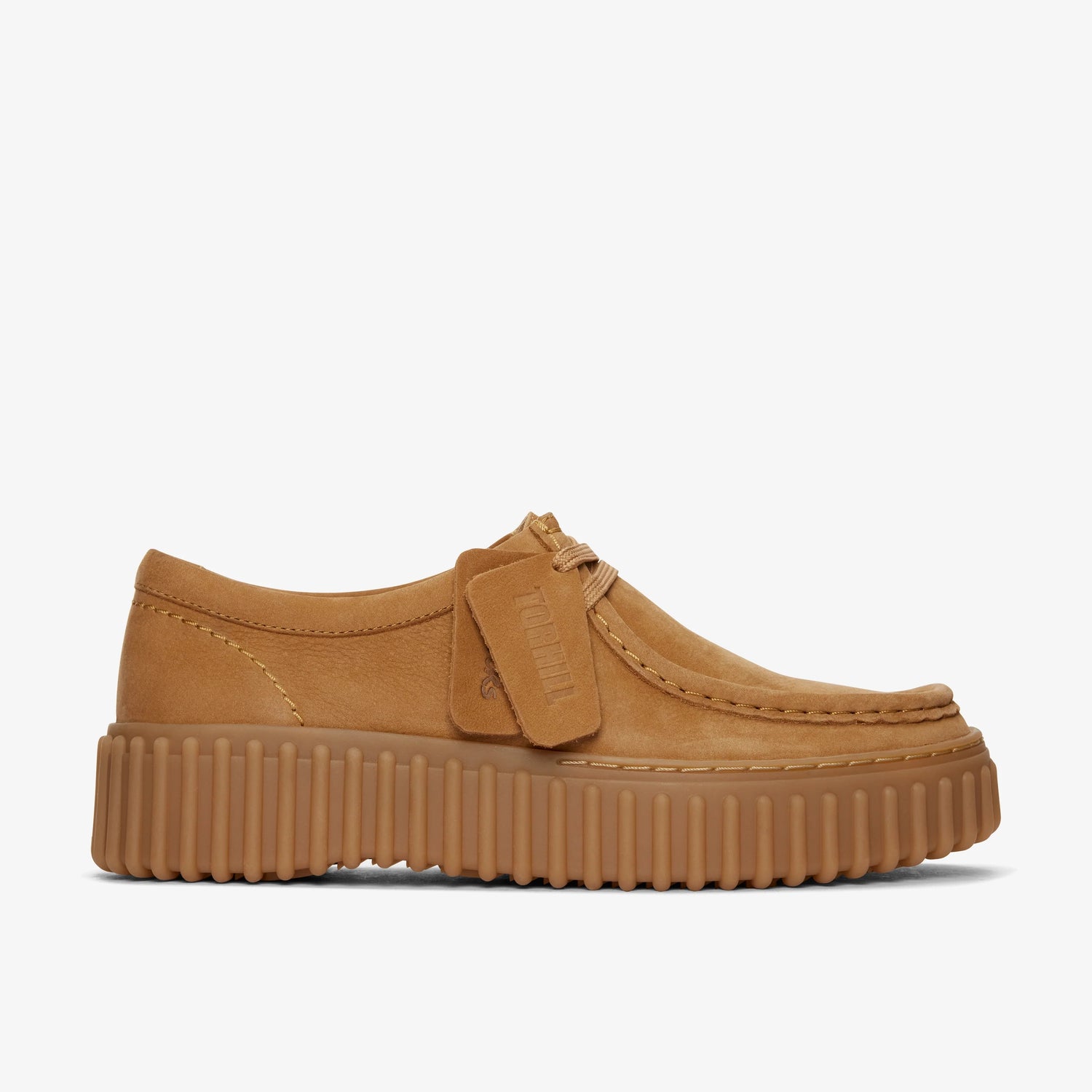 Zapatos Casual De La Marca Clarks  Para Mujer Modelo Torhill Bee Light Tan Nubuck|