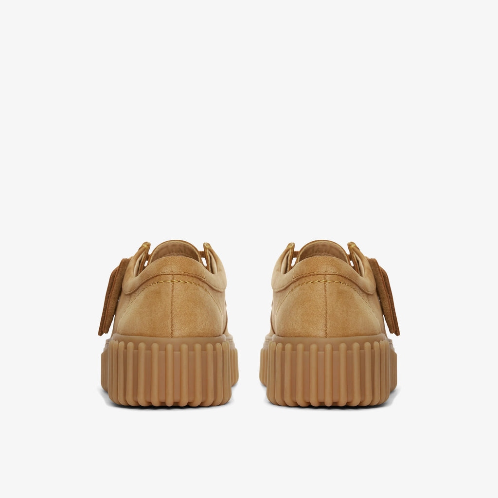 Zapatos Casual De La Marca Clarks  Para Mujer Modelo Torhill Bee Light Tan Nubuck|