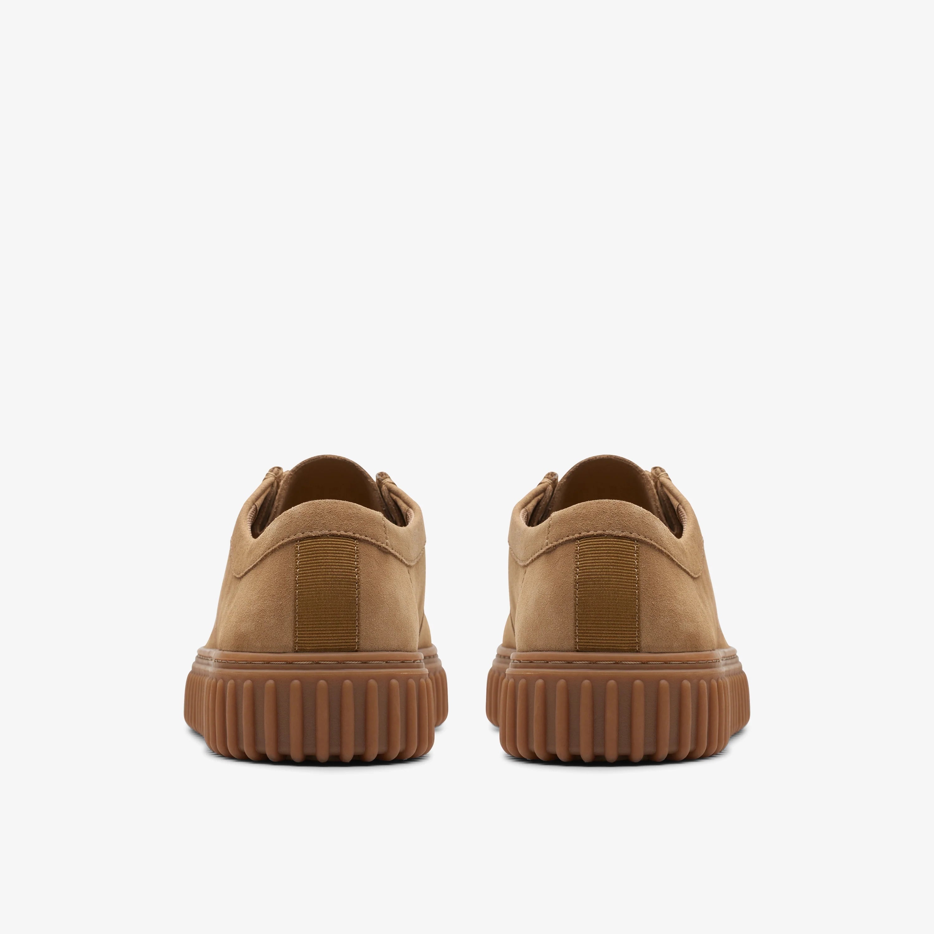 Zapatos Casual De La Marca Clarks  Para Hombre Modelo Torhill Lo Dark Sand Suede