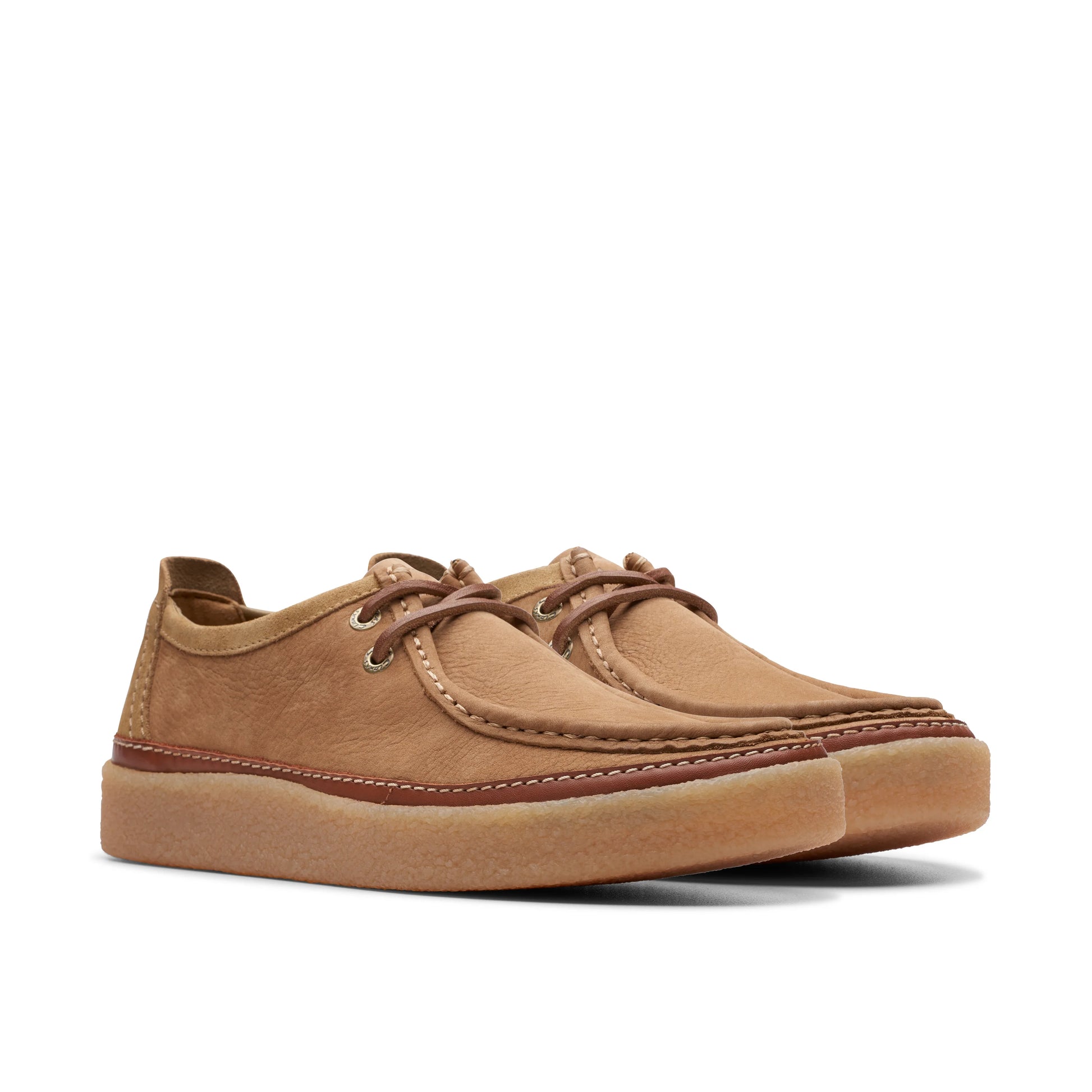 CLARKS Zapato Casual Hombre Cuero Beige Clarks