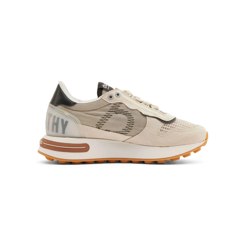 DUUO Calma HIGH Reflect 83 Beige: beige trainers for women