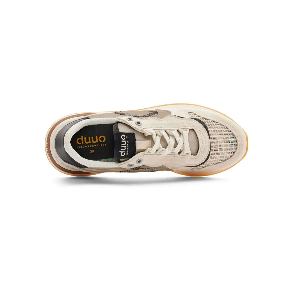 DUUO Calma HIGH Reflect 83 Beige: beige trainers for women