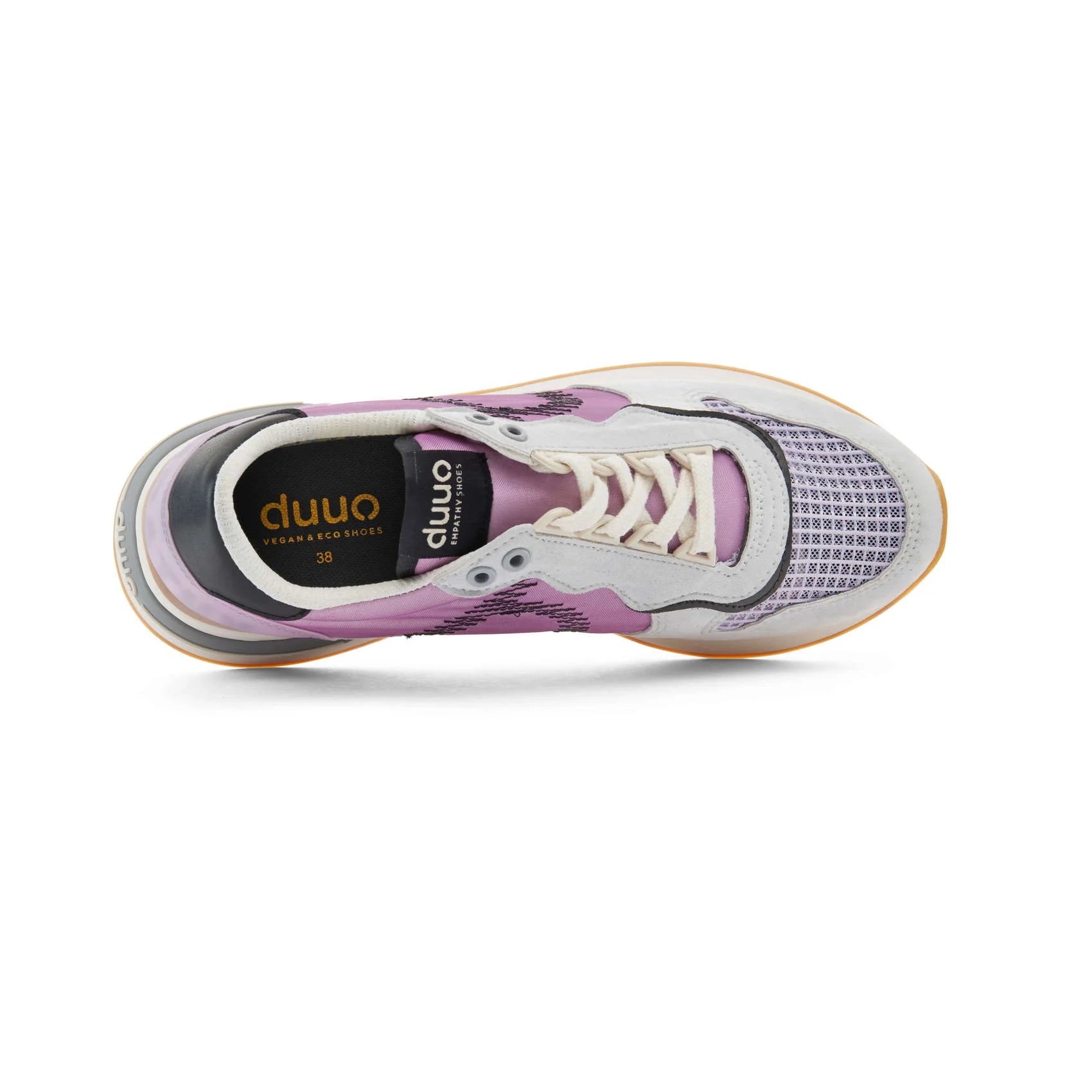 DUUO Calma HIGH Reflect 86 Violeta: lila trainers for women
