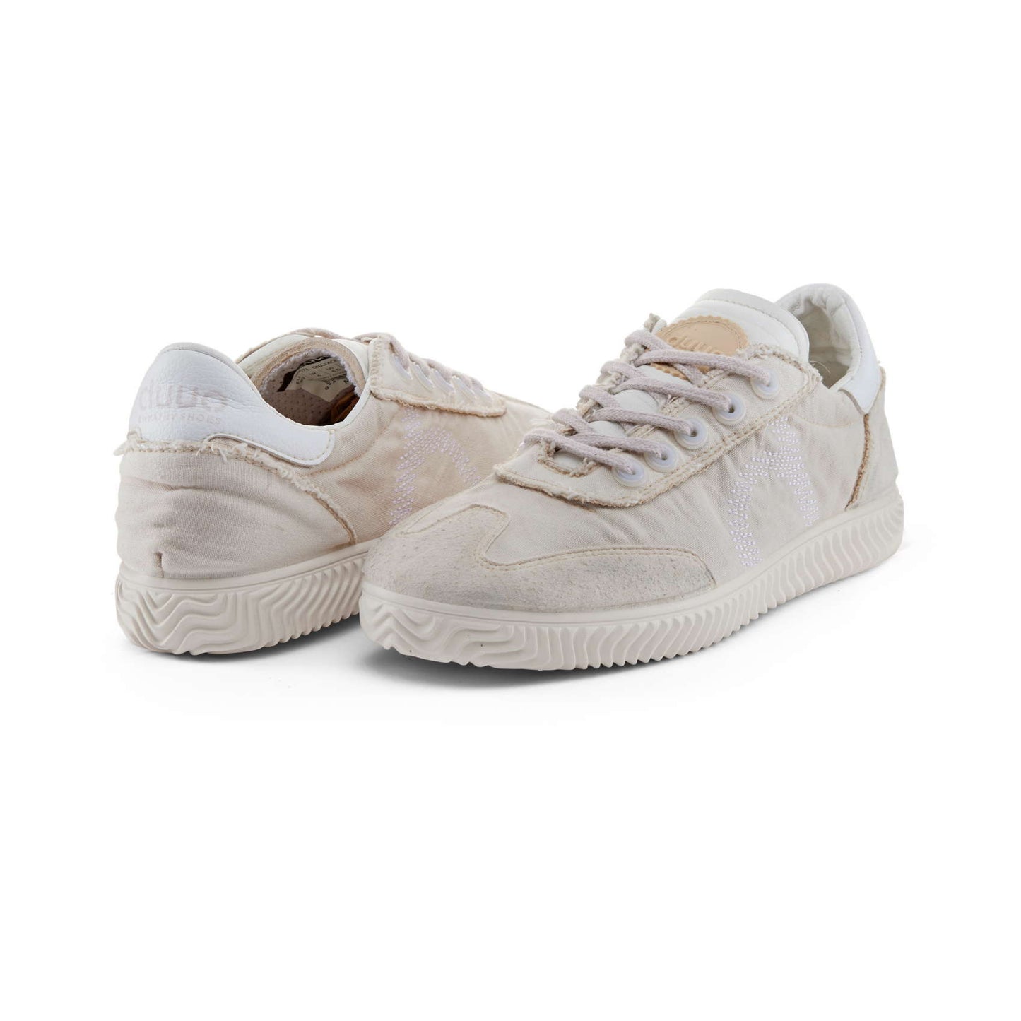 DUUO | SNEAKERS MUJER | ONA LACE WASHED 073 | BLANCO