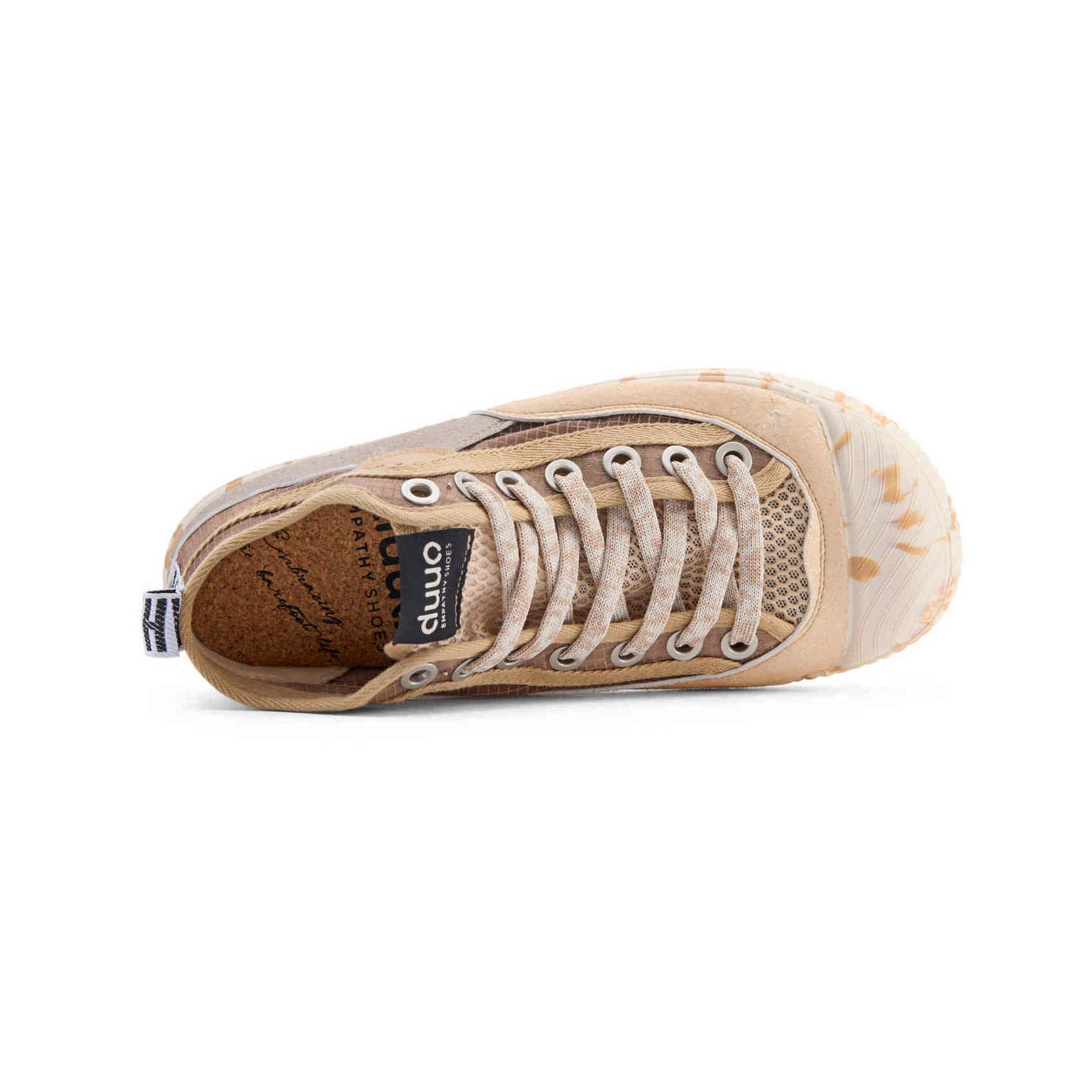DUUO | SNEAKERS | UNISEX | COL COVER BAREFOOT 01 | BEIGE