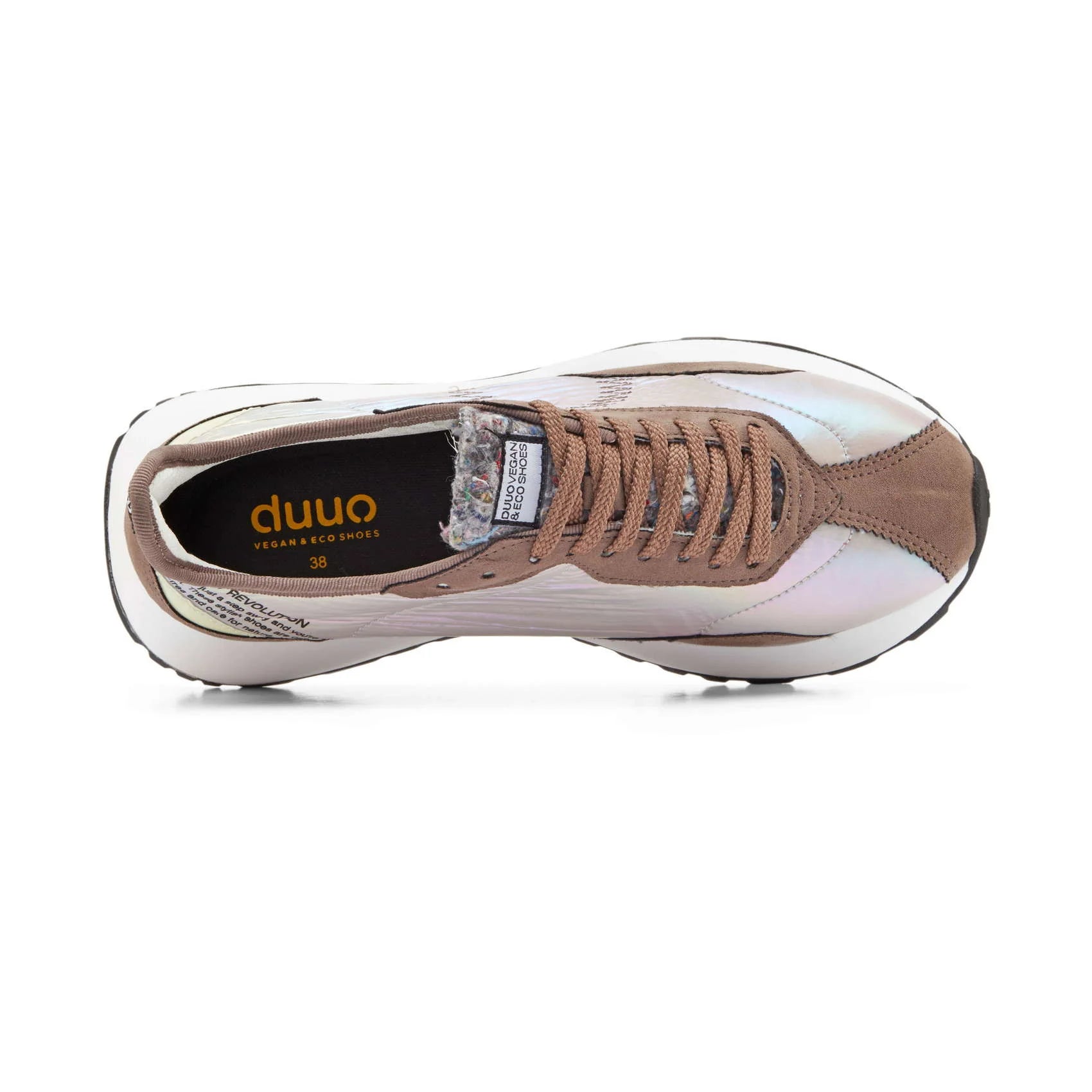 DUUO Sensei 058 Beige: beige trainers unisex