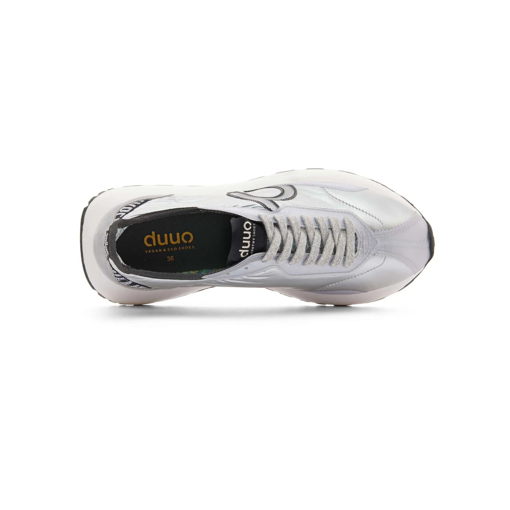 DUUO Sensei Reflect 103 Plateado: zilver sneakers voor dames