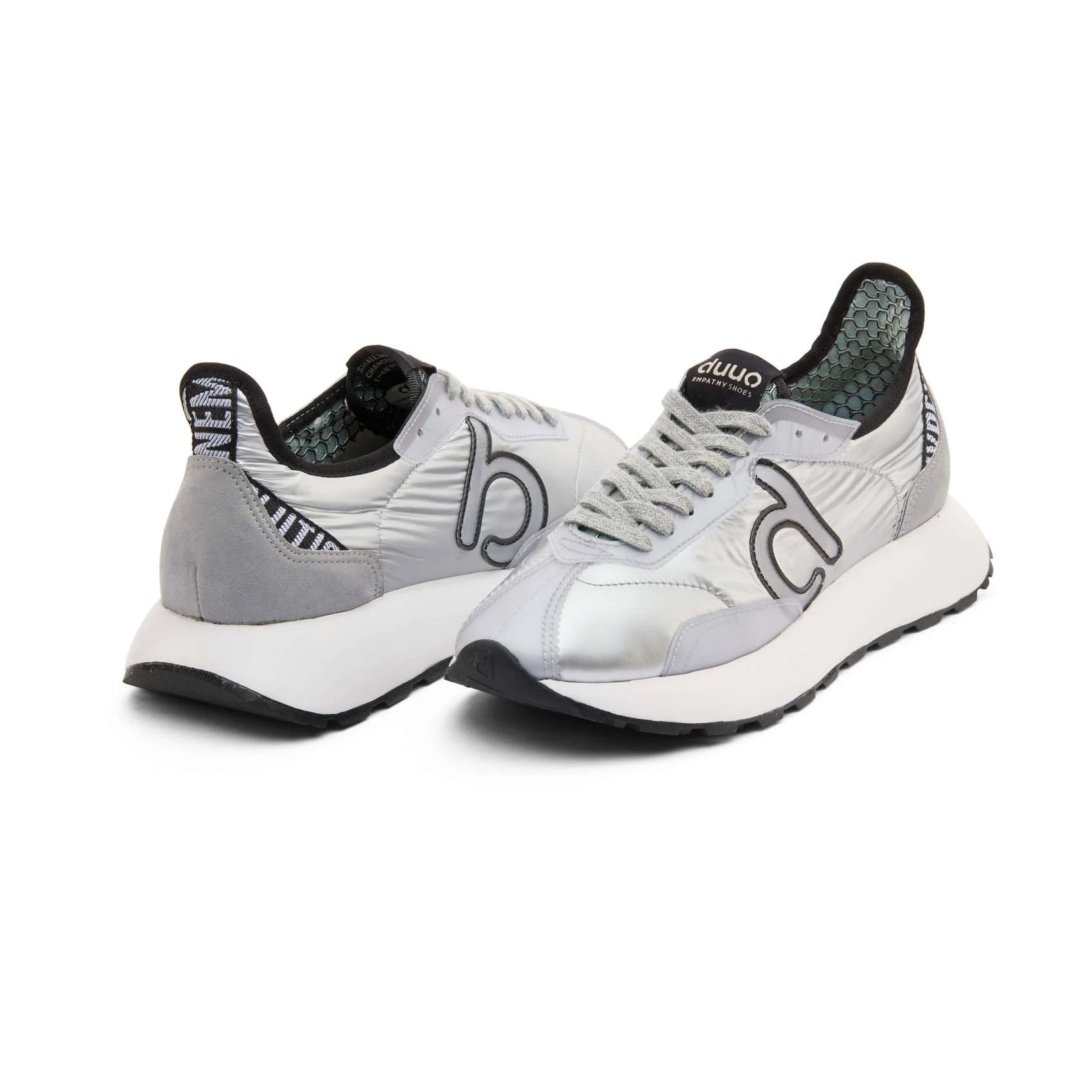 DUUO Sensei Reflect 103 Plateado: zilver sneakers voor dames