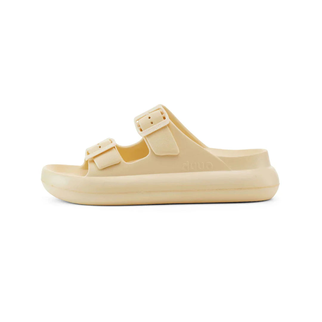 DUUO EVA Curvi 13: amarillo tongs pour femme