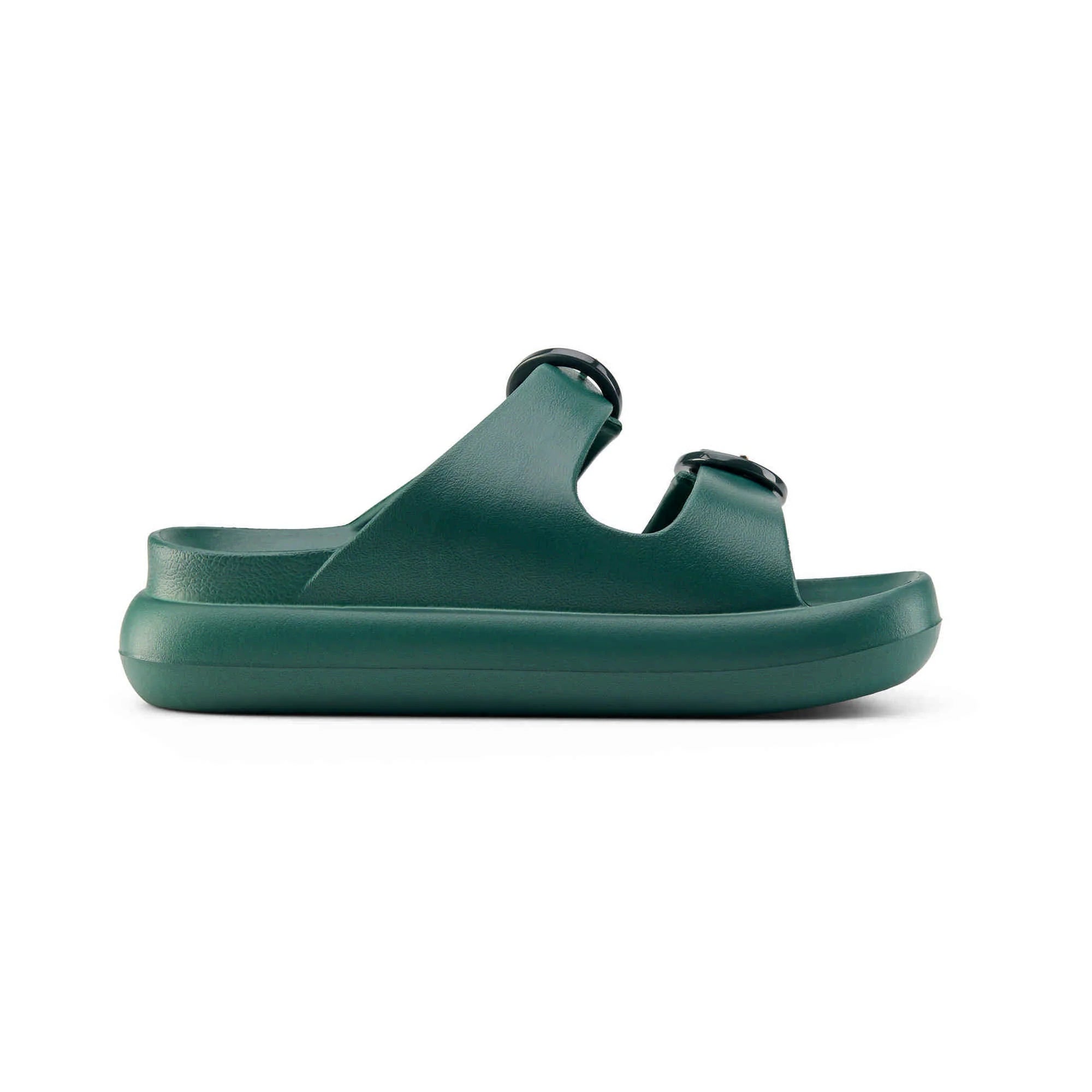DUUO EVA Curvi 29: vert tongs pour femme