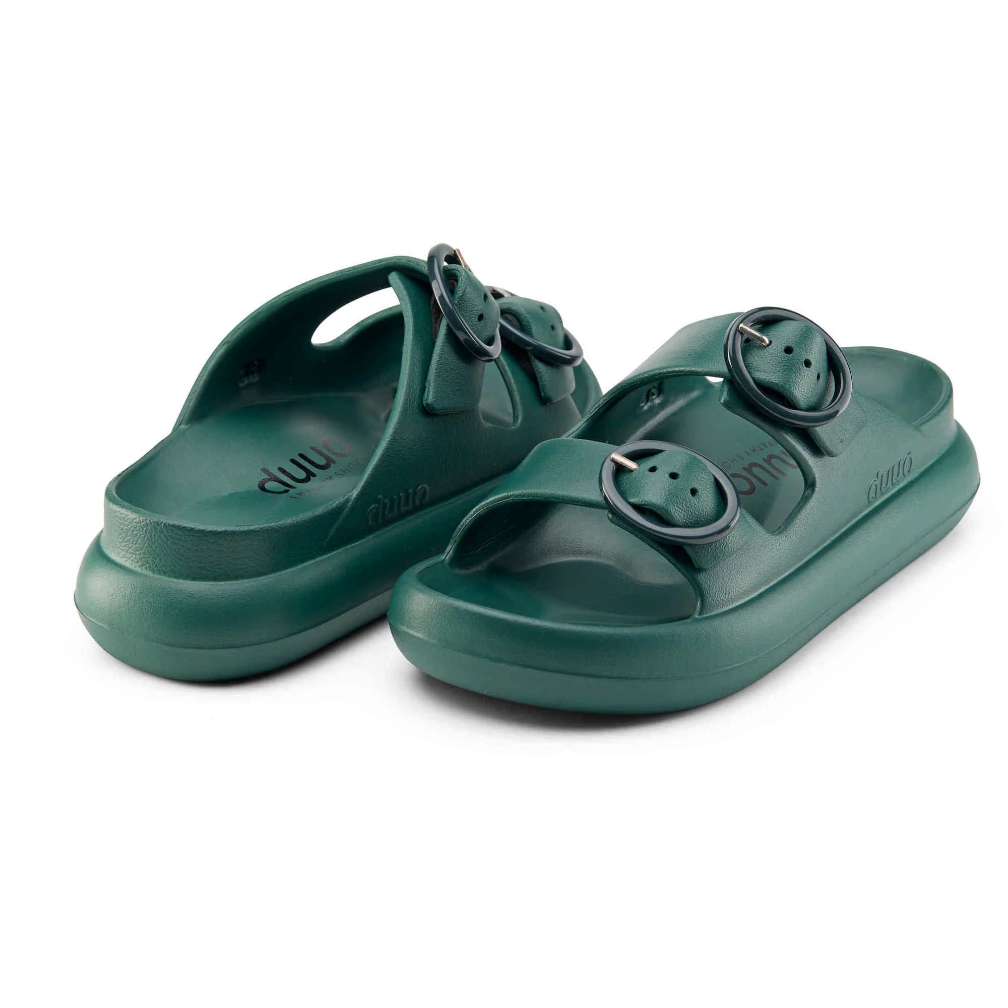 DUUO EVA Curvi 29: vert tongs pour femme