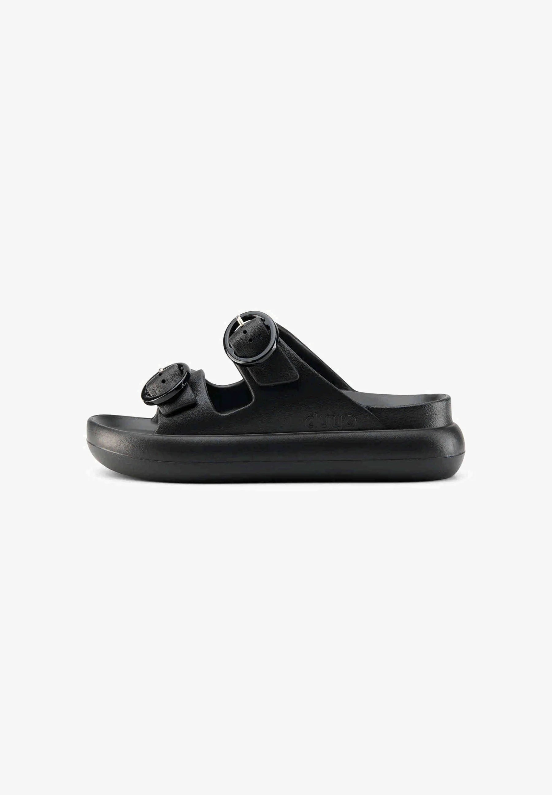 DUUO | CHANCLAS | MUJER | EVA CURVI 32 | NEGRO