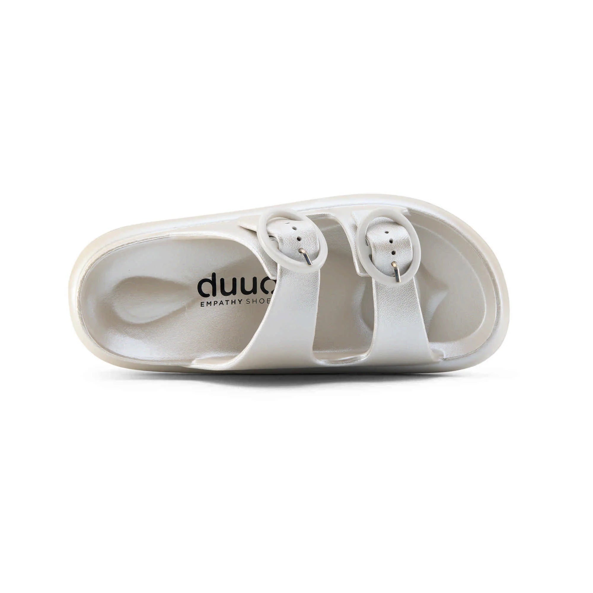 DUUO | CHANCLAS | MUJER | EVA CURVI METALLIC 35 | PLATEADO