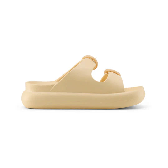 DUUO | CHANCLAS | MUJER | EVA CURVI 38 | VAINILLA