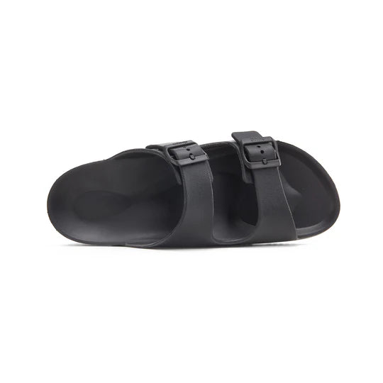 DUUO | CHANCLAS | UNISEX | EVA BLACK | NEGRO