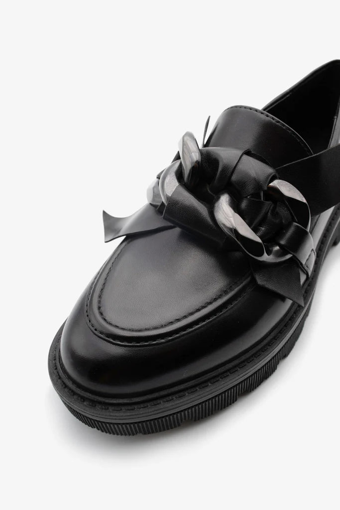 REGARDE LE CIEL | MOCASINES MUJER | DALIA DELICE BLACK | NEGRO