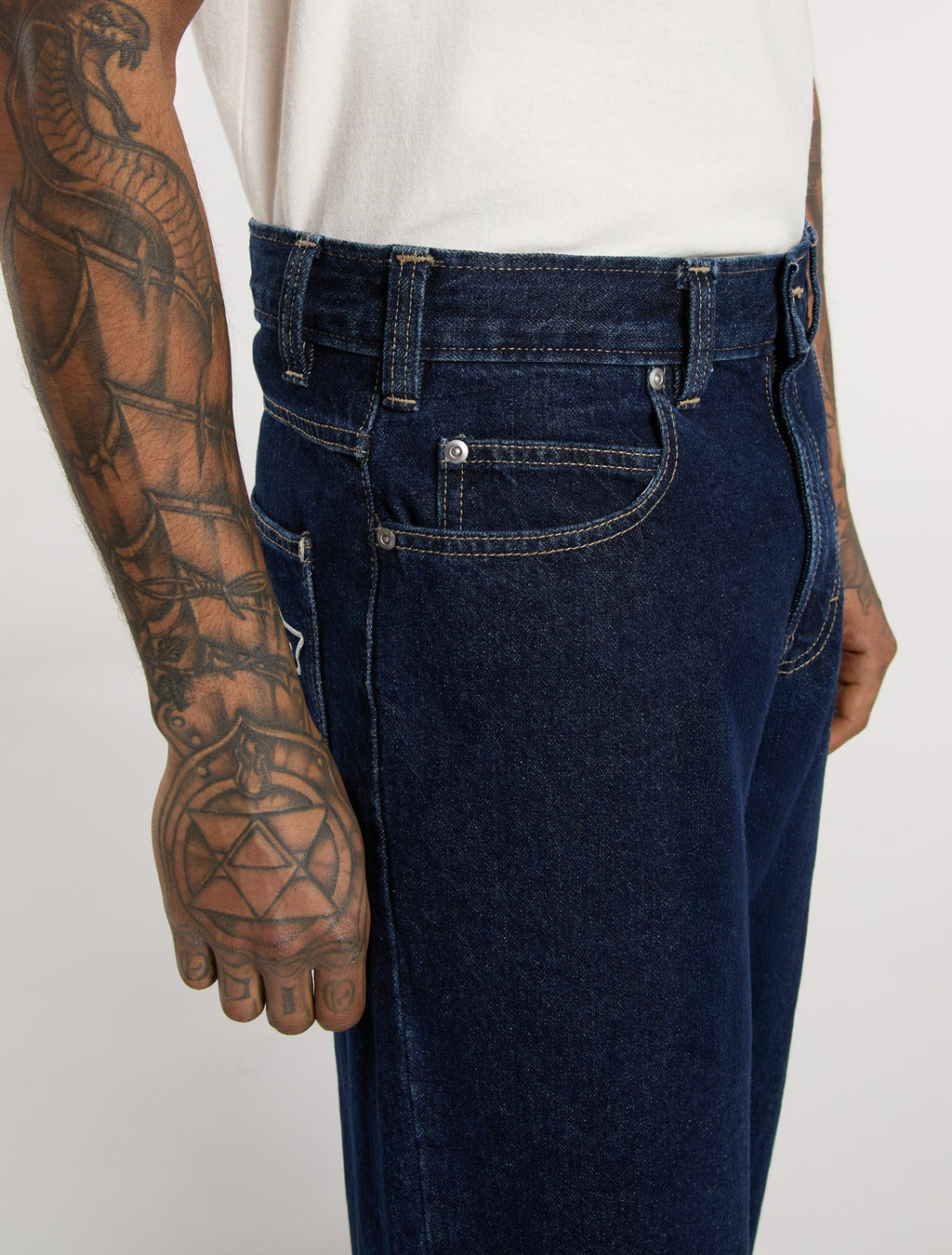 DICKIES | PANTS | MEN'S | HILHAM DENIM DARK INDIGO | BLUE
