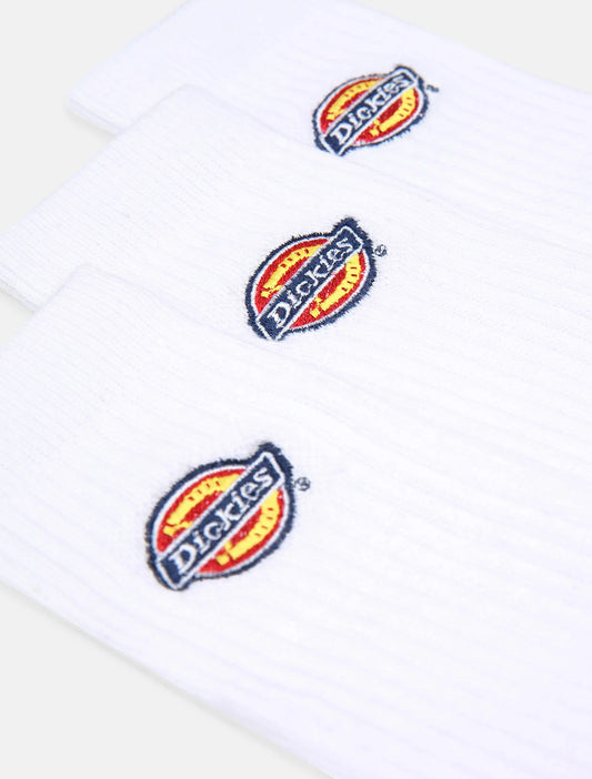 DICKIES | CALCETINES | HOMBRE | VALLEY GROVE SOCKS WHITE | BLANCO