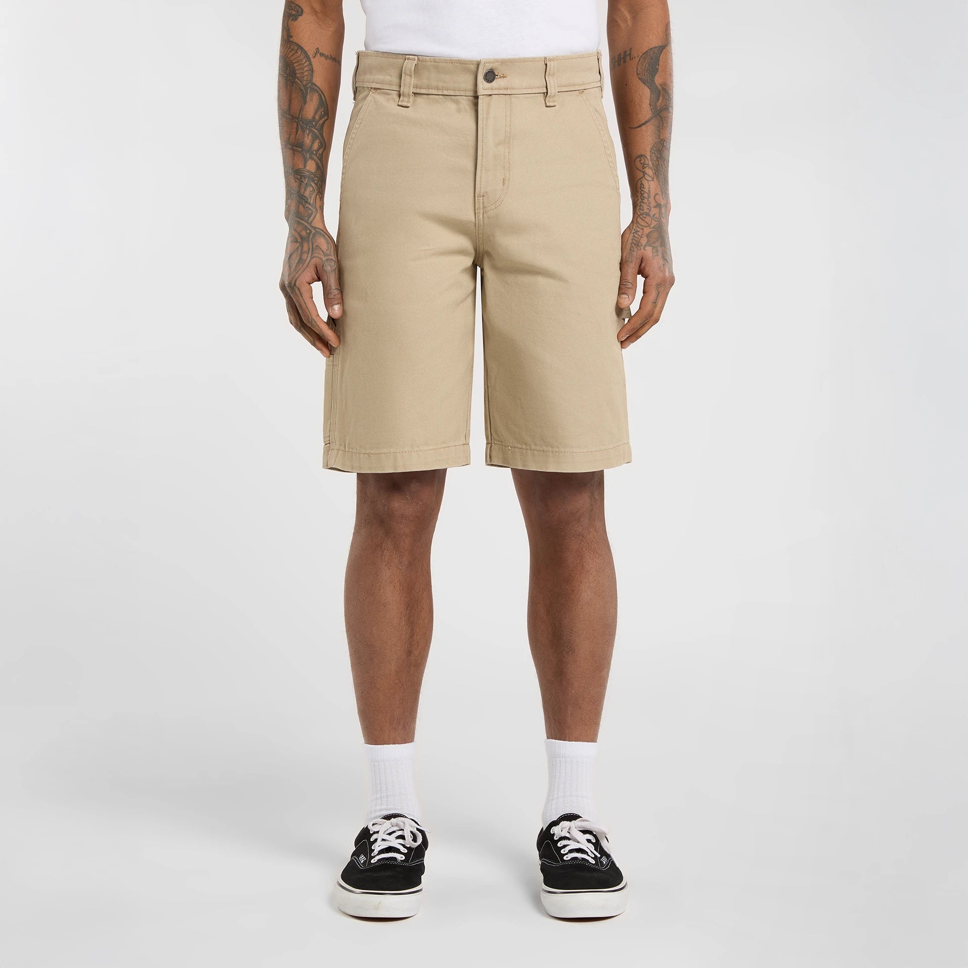 DICKIES | PANTALONES CORTOS | HOMBRE | CANVAS CARPENTER SHORT DESERT SAND | CAQUI