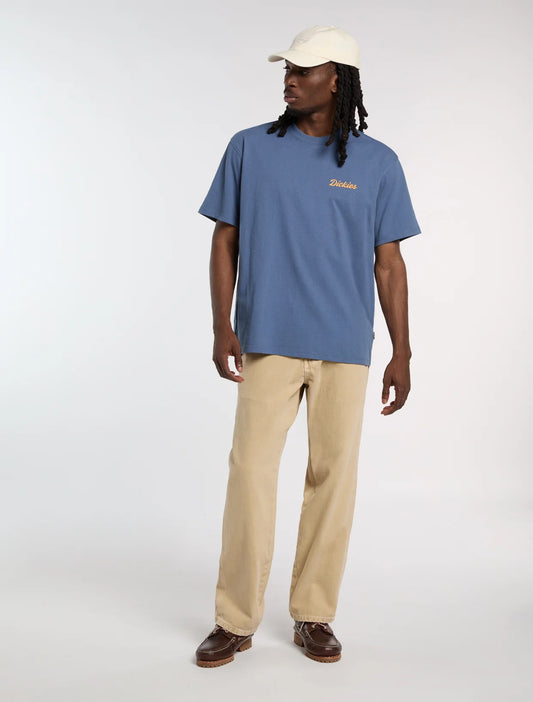 DICKIES | PANTALONES | HOMBRE | 958 BAGGY TAPERED WORK JEANS EUCALYPTUS | BEIGE