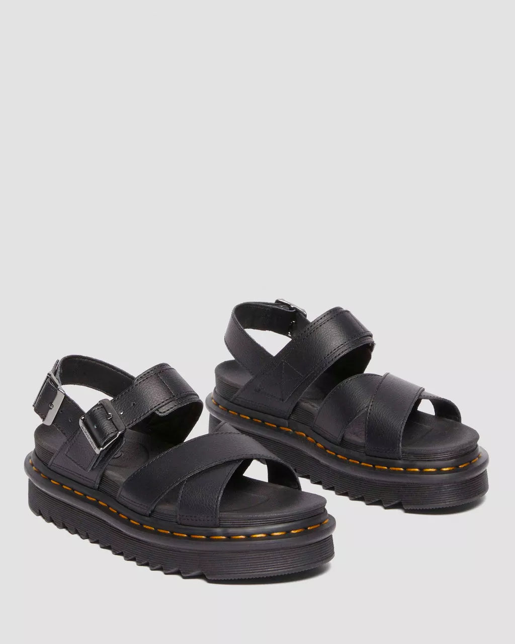DR. MARTENS | SANDALEN | DAMES | VOSS II SANDALEN ZWART