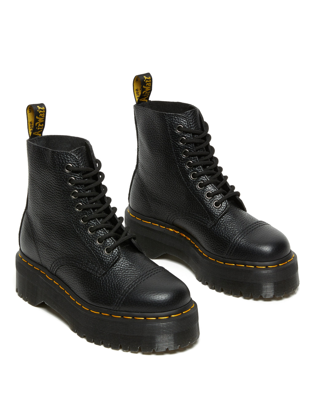 DR. MARTENS | BOTINES | MUJER | SINCLAIR BLACK MILLED NAPPA VIRGINIA | NEGRO