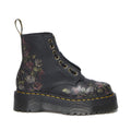 DR. MARTENS | BOOTIES | WOMAN | SINCLAIR DECAYED ROSES CLASSIC TUMBLED NAPPA BLACK MILLED | BLACK
