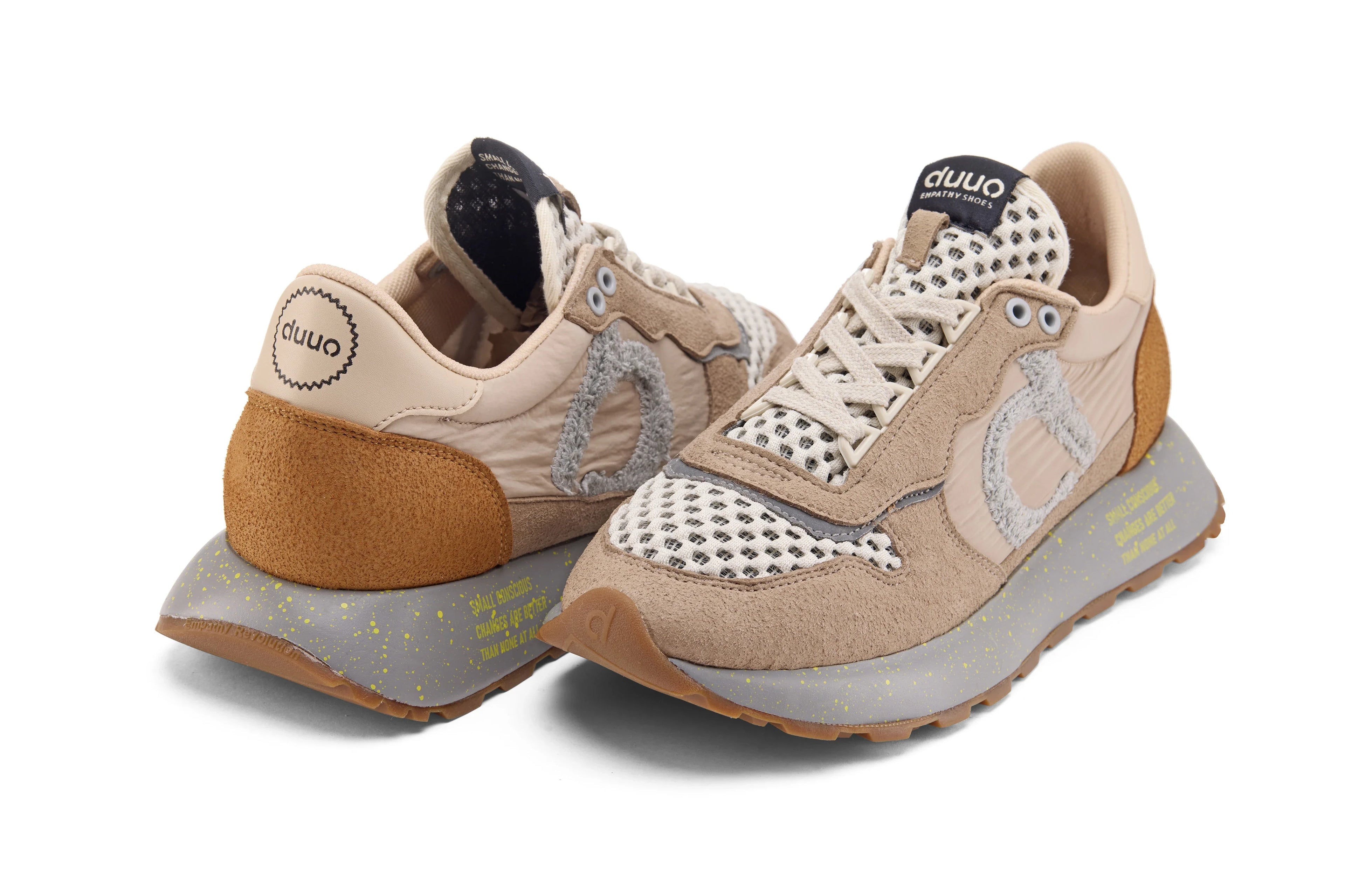 DUUO SLOW 30: camel スニーカー ユニセックス