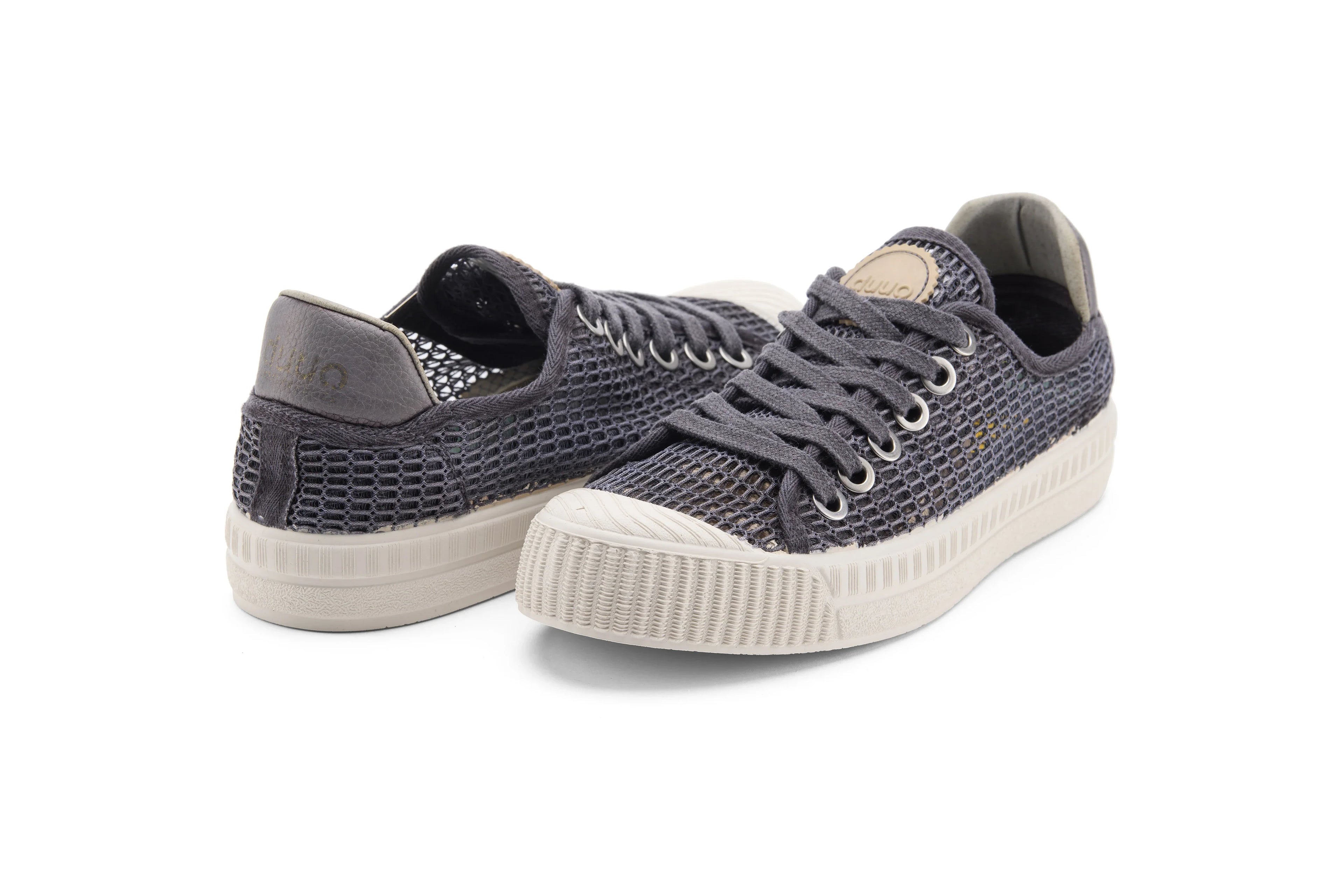 DUUO COL RIMA 192 (washed Negro): ブラック スニーカー ユニセックス
