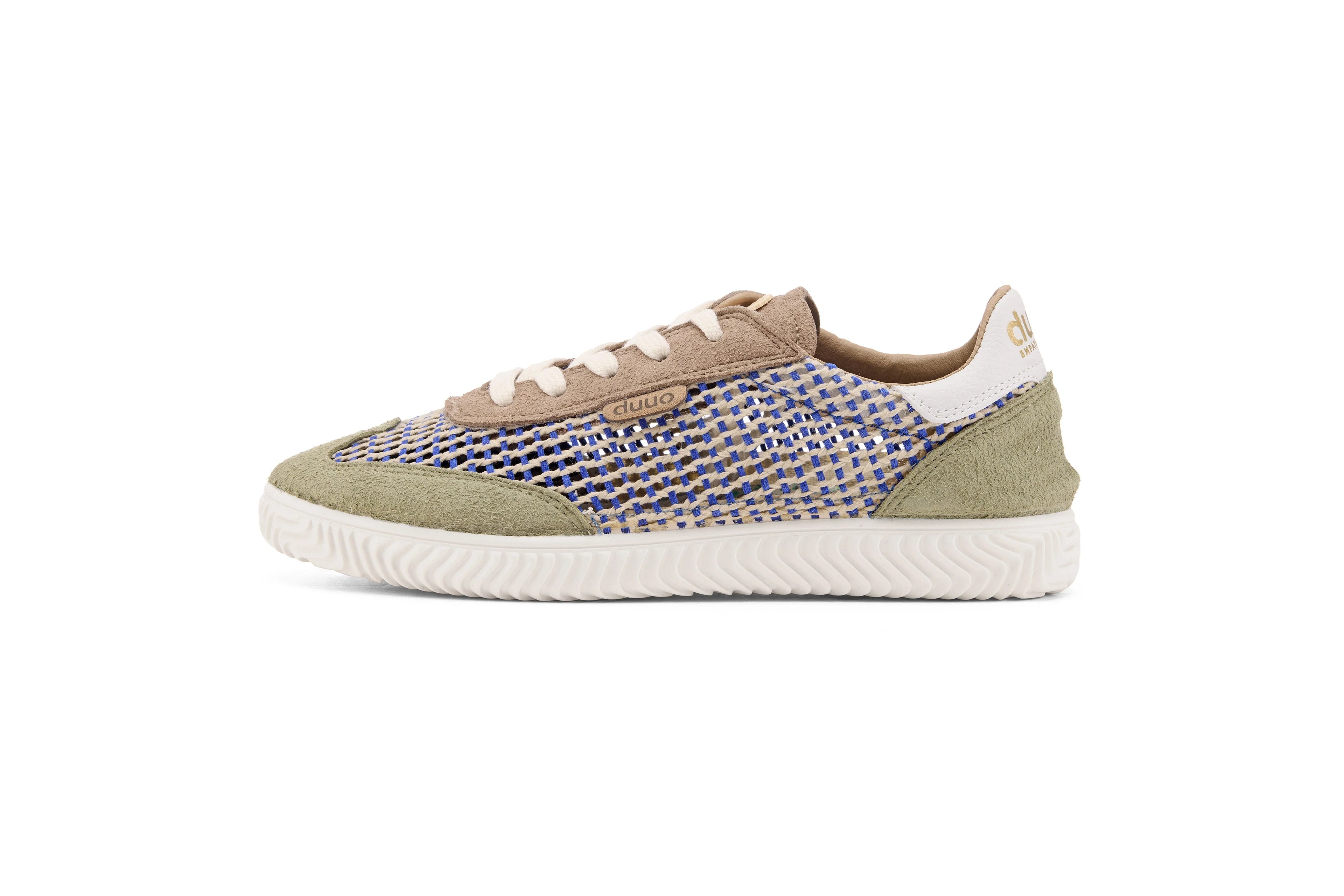 DUUO | SNEAKERS | UNISEX | ONA LACE TRENZADO 129 | AZUL
