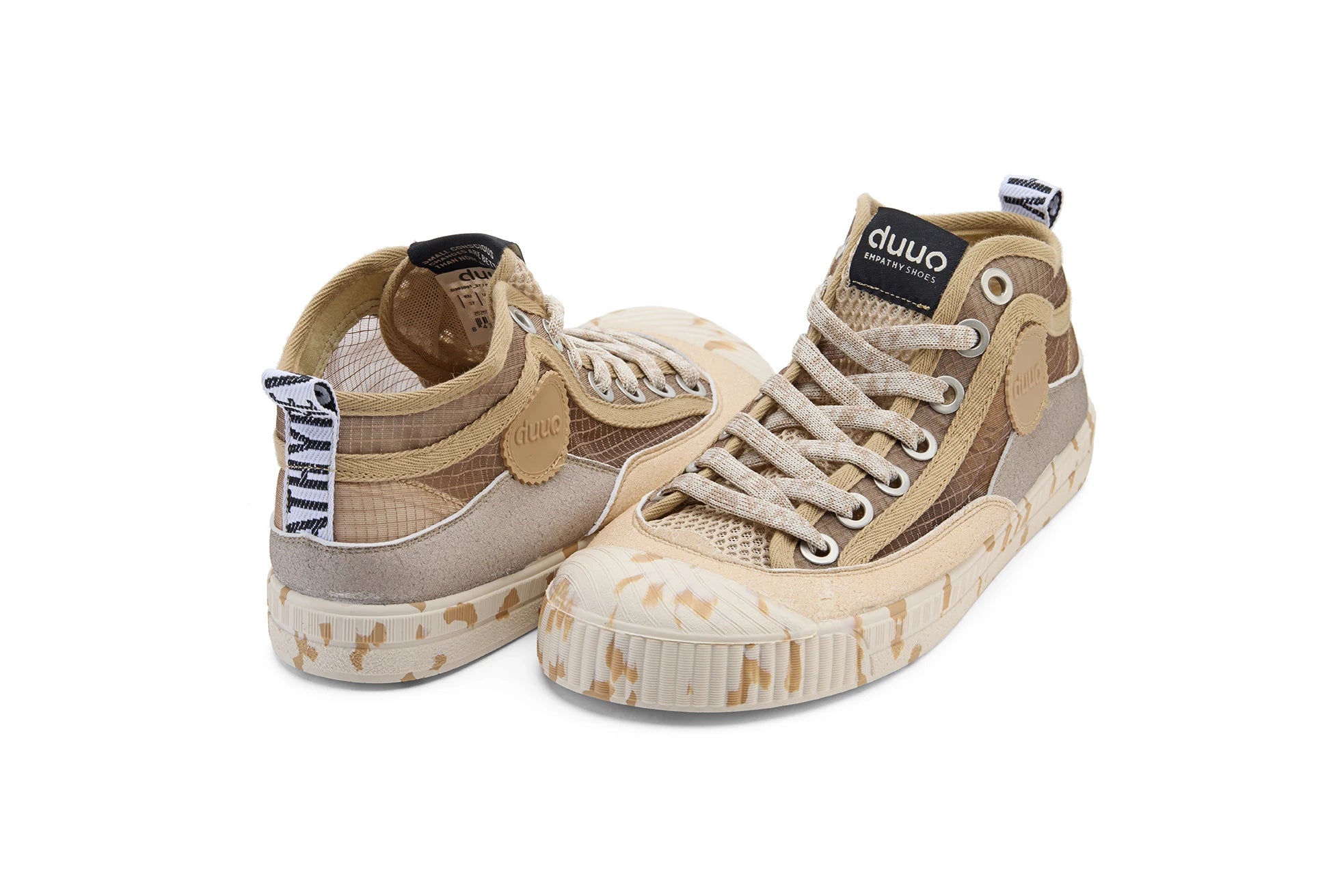 DUUO | SNEAKERS | UNISEX | COL COVER BAREFOOT 01 | BEIGE