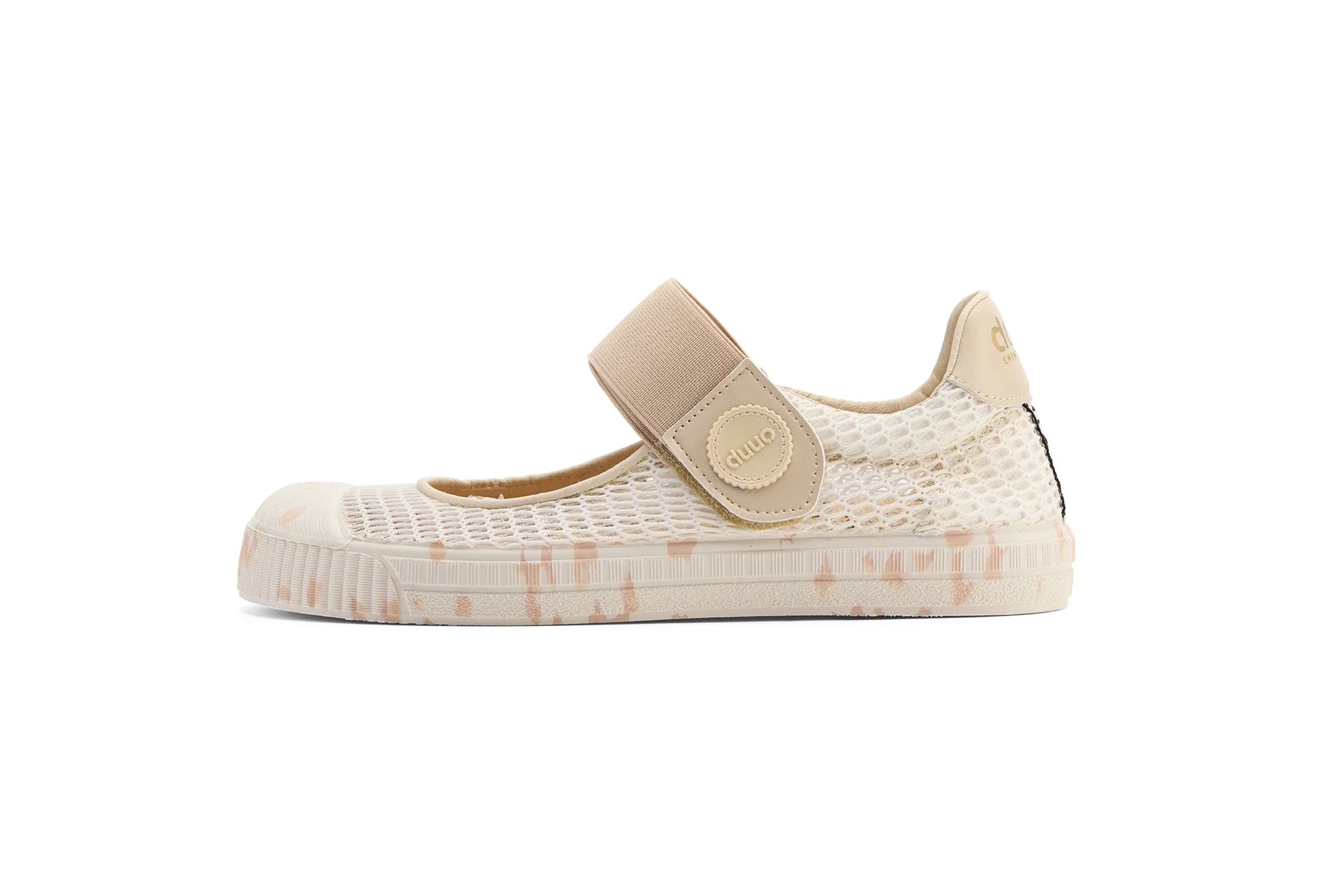 DUUO COL Marie Barefoot NET 02: biały sneakersy dla kobiet
