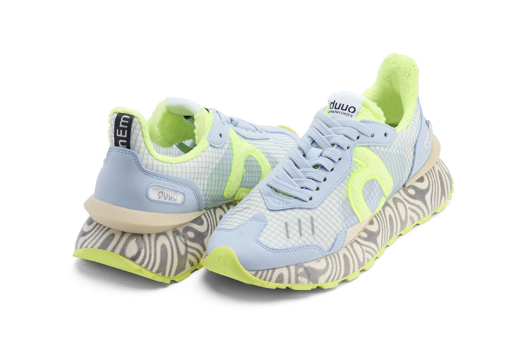 DUUO Sensei MOON NEON 156: blå sneakers unisex