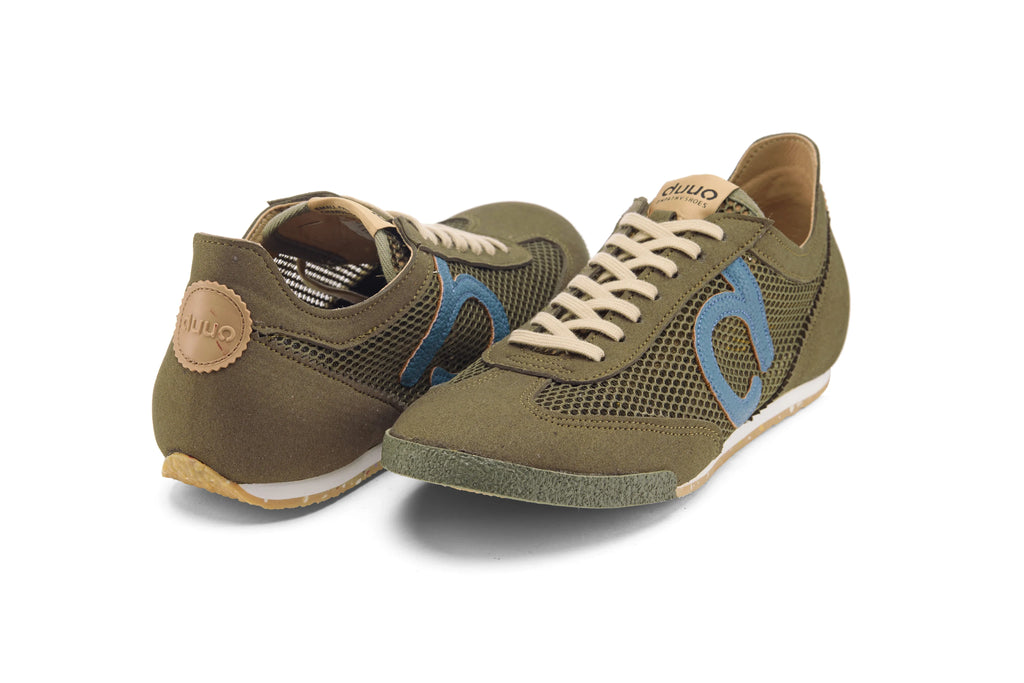 DUUO | SNEAKERS | UNISEX | STRASSE MESH 10 | VERDE