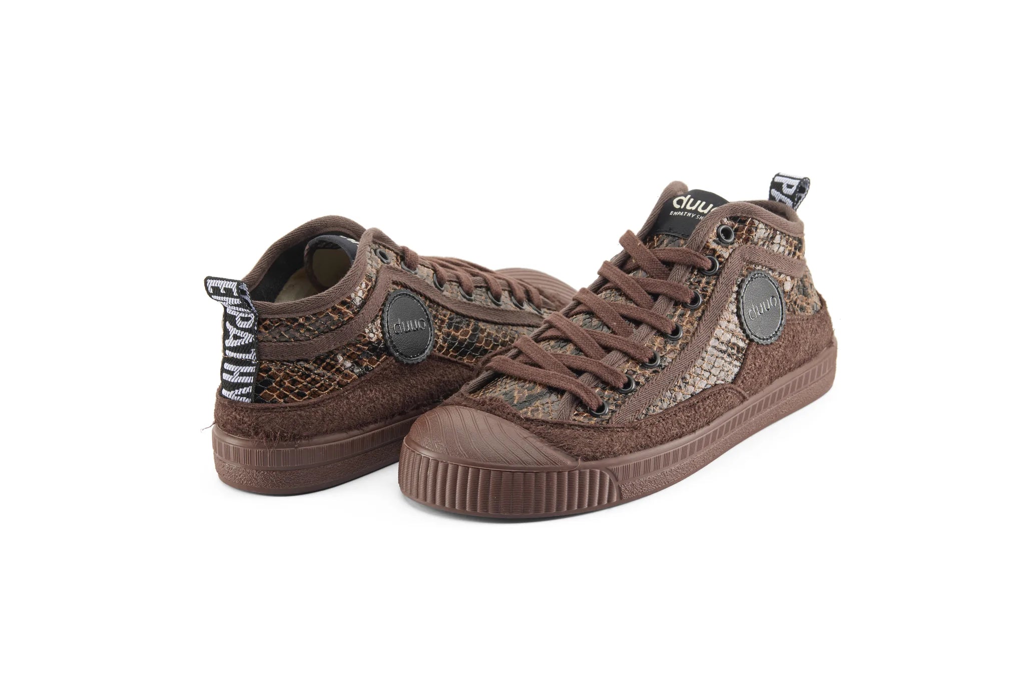 DUUO | SNEAKERS | UNISEX | COL COVER NOE BAREFOOT 06 MARRÓN | MARRÓN