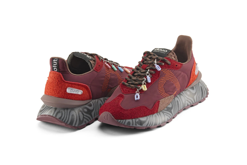 DUUO Sensei MOON ROJO: rot Sneaker unisex