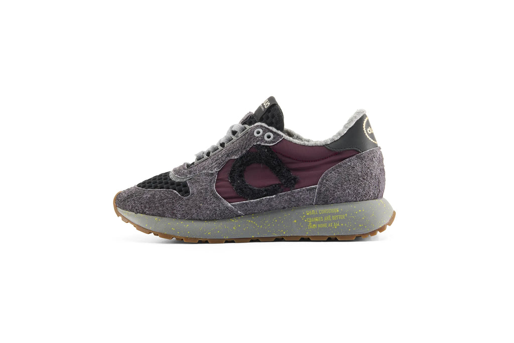 DUUO | SNEAKERS | UNISEX | SLOW 43 BURDEOS | BURDEOS