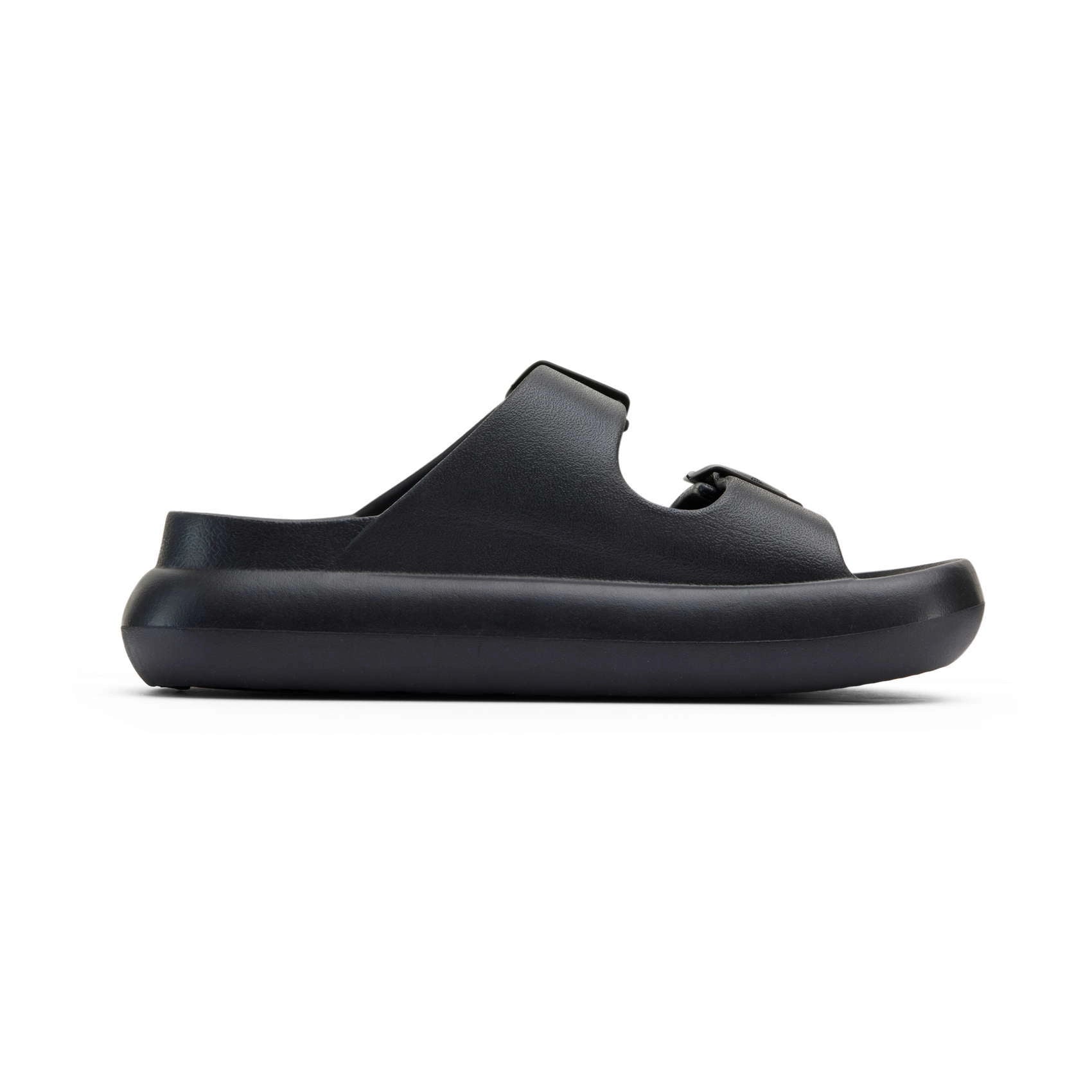 DUUO EVA Curvi 02: noir tongs pour femme