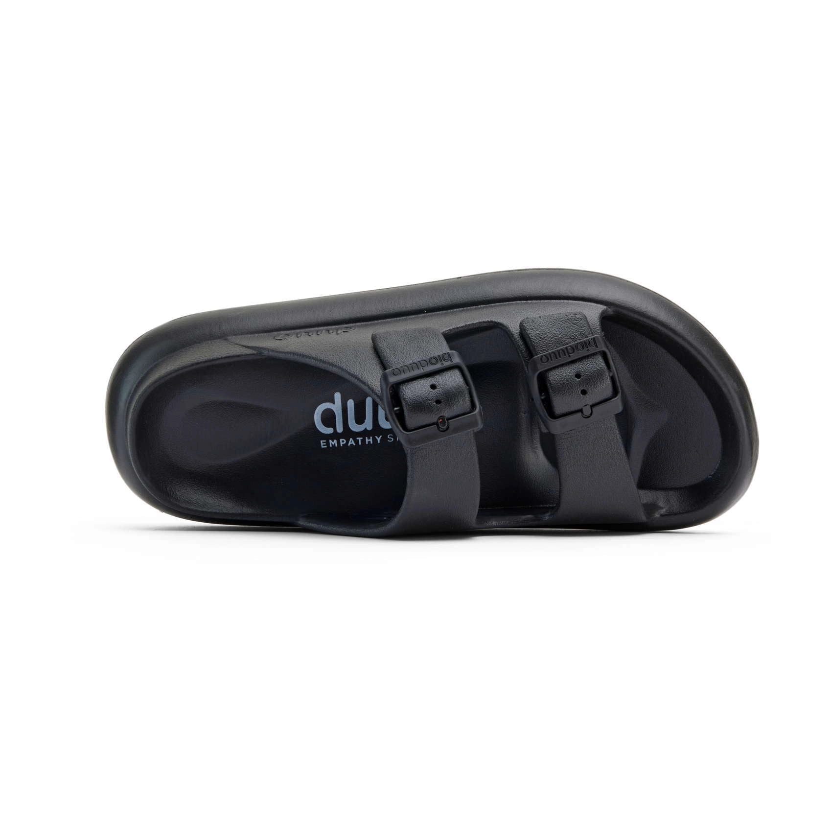 DUUO EVA Curvi 02: noir tongs pour femme