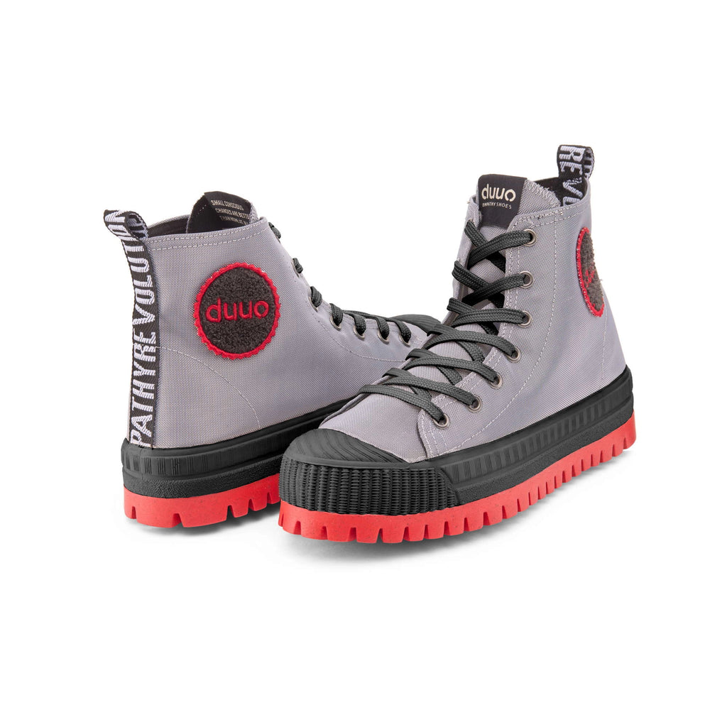 DUUO | BOTINES | MUJER | COL PLUS MET 55 | PLATEADO