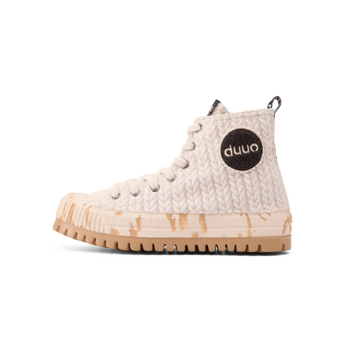 DUUO | BOTINES | MUJER | COL PLUS TRICOT 62 | BEIGE