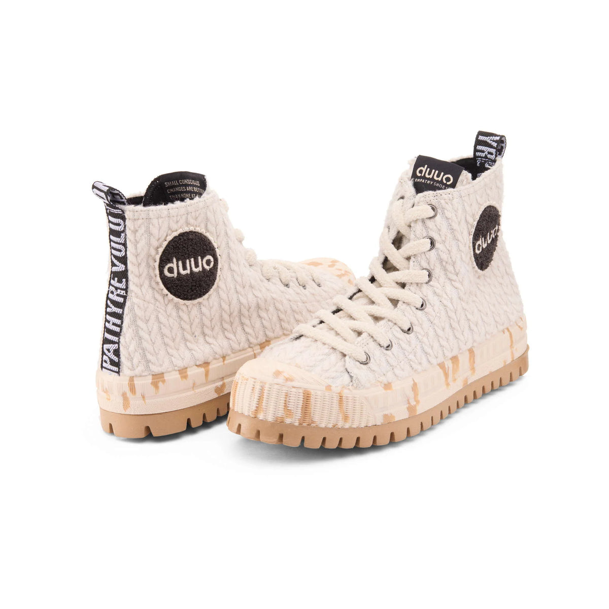 DUUO | BOTINES | MUJER | COL PLUS TRICOT 62 | BEIGE