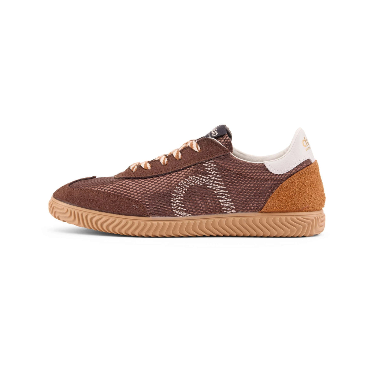 DUUO | SNEAKERS | UNISEX | ONA LACE JOGGING 113 | MARRÓN
