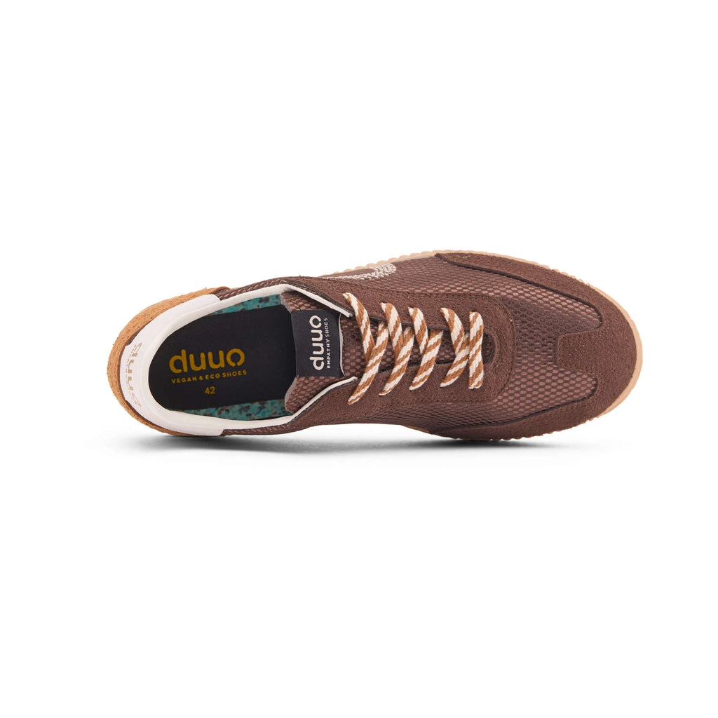 DUUO | SNEAKERS | UNISEX | ONA LACE JOGGING 113 | MARRÓN
