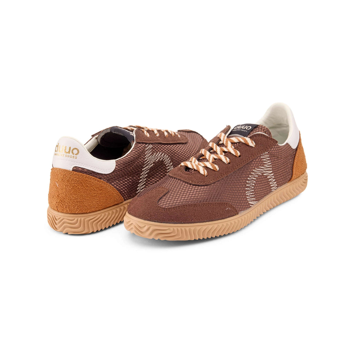 DUUO | SNEAKERS | UNISEX | ONA LACE JOGGING 113 | MARRÓN